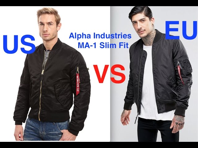 Industries 1 Slim Fit Bomber Jacket - YouTube