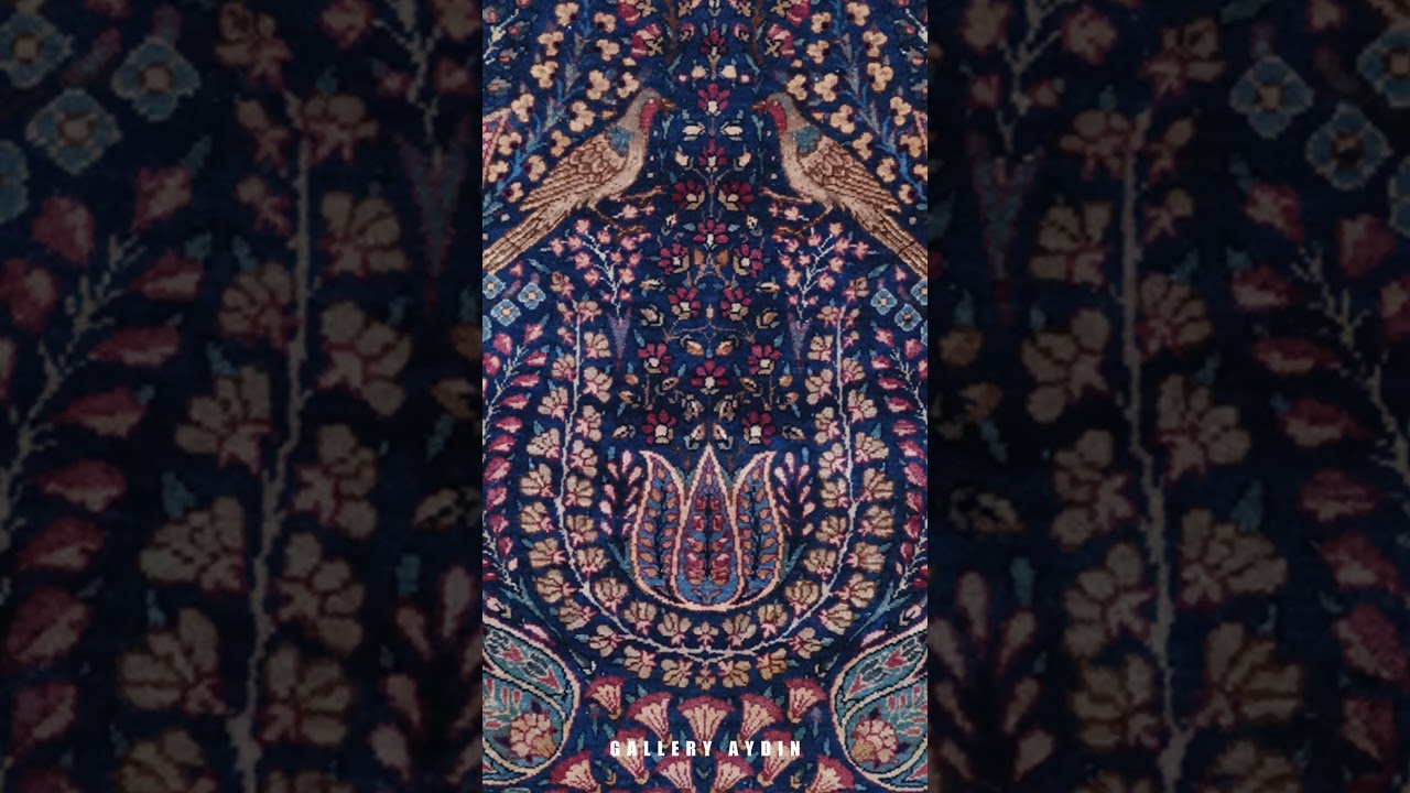 Late Of 19th Century Persian Kirman Rug 