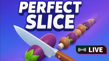 PERFECT SLICES 🍎🔪 LIVE NOW GAMEPLAY #shorts #live #viral #viralvideo #slime  #youtubeshorts #games