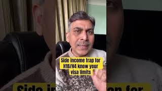 H1B/H4 - Many people say “just start a side hustle” or “earn extra income online- Visa at risk?