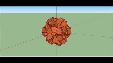 Exploding Truncated Tetrahedrons_Embedded Icosahedron