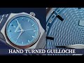 Engine turned guilloch not cnc dial that wont break the bank  atelier wen perception piao