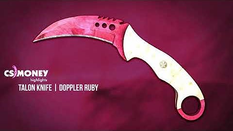CS:GO | Talon Knife - Doppler Ruby