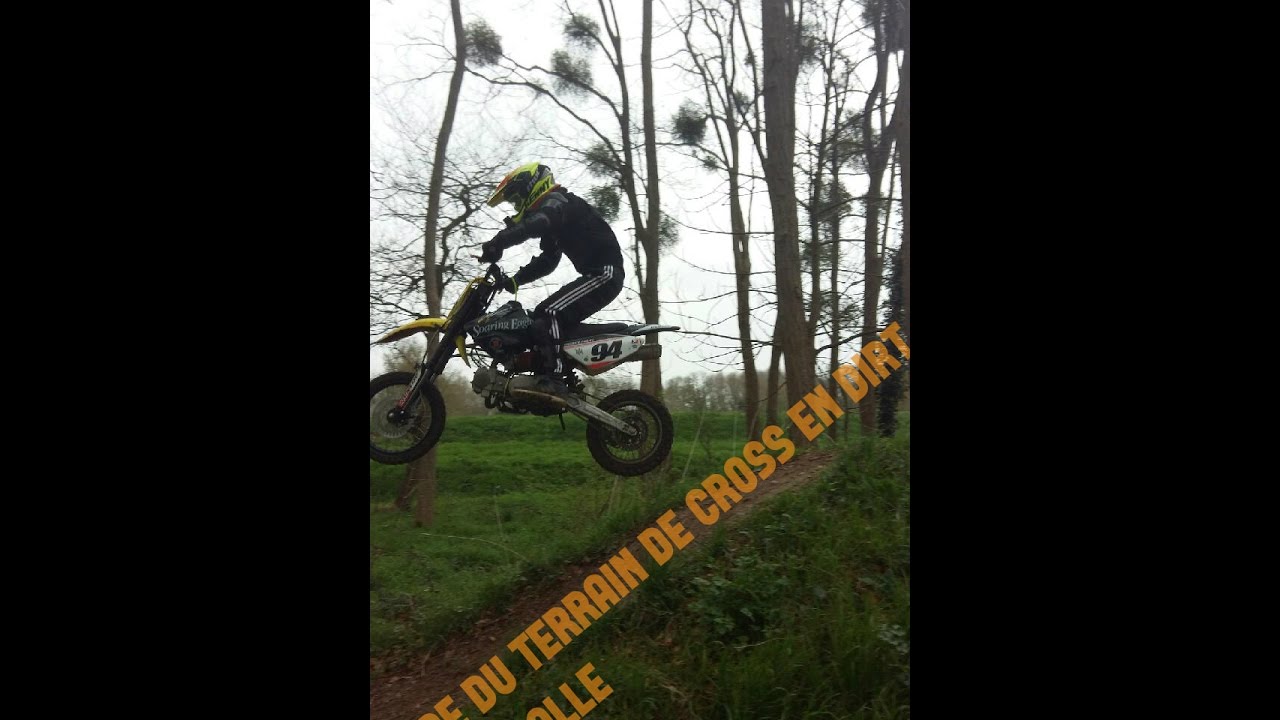 faire du terrain de cross en dirt sa décolle ? - YouTube