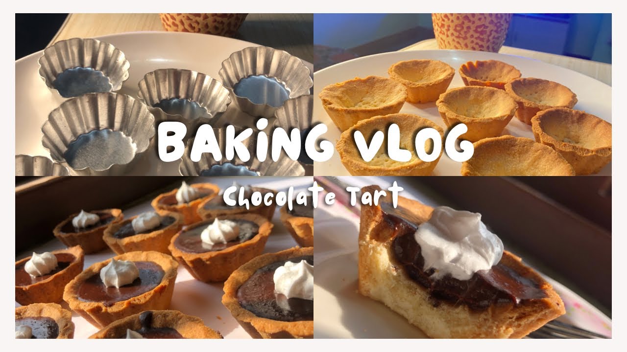 Home Baking Vlog || Made chocolate Tart - YouTube