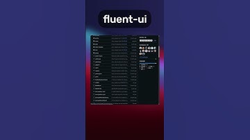 This repo gives you a really nice looking ui package #ai #coding #programming #code