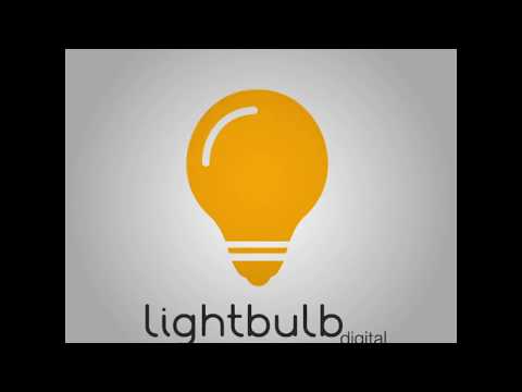 lightbulb logo animation