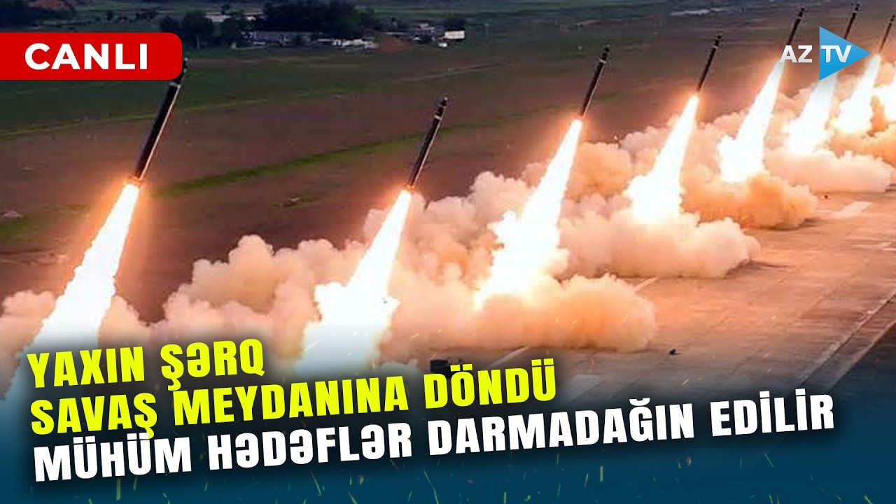 SON DƏQİQƏ! Tehran və Təbrizdə GÜCLÜ PARTLAYIŞ SƏSLƏRİ: şəhər üzərində DÖYÜŞ TƏYYARƏLƏRİ şütüyür