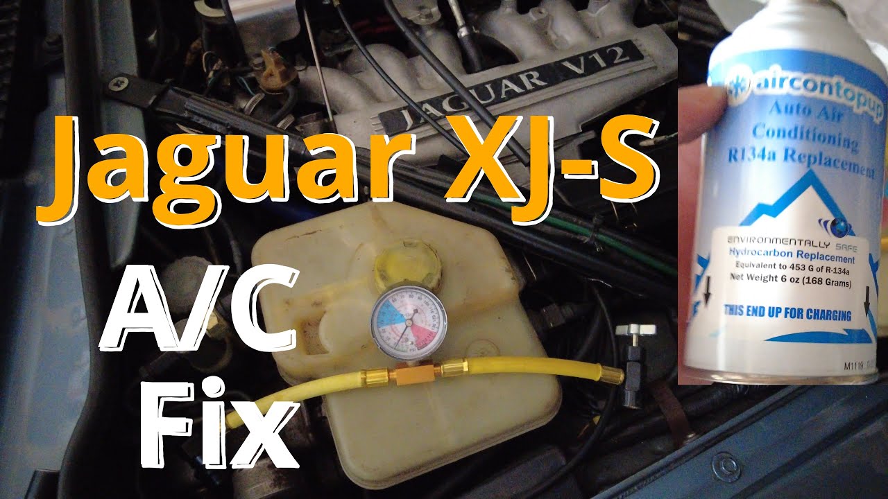 Jaguar XJ-S V12 Air Conditioning Fix | Diagnosing & Recharging the