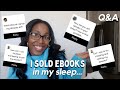 Ebook qa ebook pricing faceless marketing passive income and more