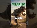 What If T-Rex Evolved in a Low-Gravity World?🦖 #evolution #shorts