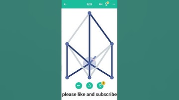 level pack 2/9 one line puzzle game #onelineart #shorts #oneline