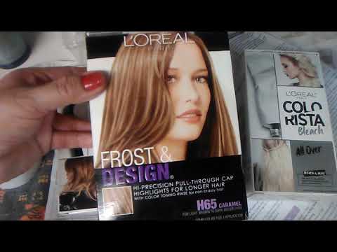 L'OREAL FROST AND DESIGN HIGHLIGHTS l DARK TO LIGHT HAIR AT HOME. 