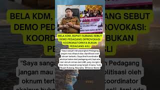 Download Lagu Bupati Subang Sebut Demo Pedagang Diprovokasi MP3