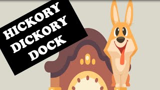 Hickory Dickory Dock | Nursery Rhyme Children's Song