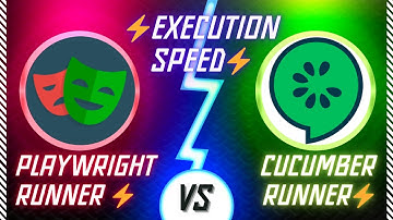Playwright Runner Vs Playwright Cucumber - Execution Speed Test⚡️
