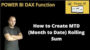 How to Calculate MTD Values in Power BI | DAX Function to Calculate Month to Date Rolling Values
