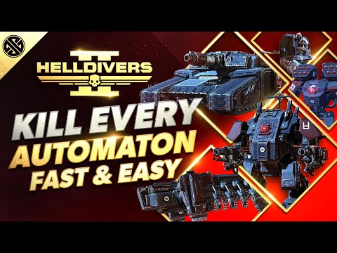 Helldivers 2 - Ultimate Automaton Guide | Weaknesses, Tips \u0026 Rankings