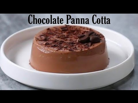 Video: Chocolade Panna Cotta: Een Stapsgewijs Recept Met Een Foto