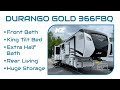 🏆LUXURY HUGE FRONT/HALF BATHS!🏆 2023 KZ Durango 366FBQ