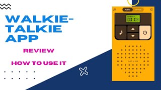 How to use Walkie-talkie app : updated Dec 2021 screenshot 5