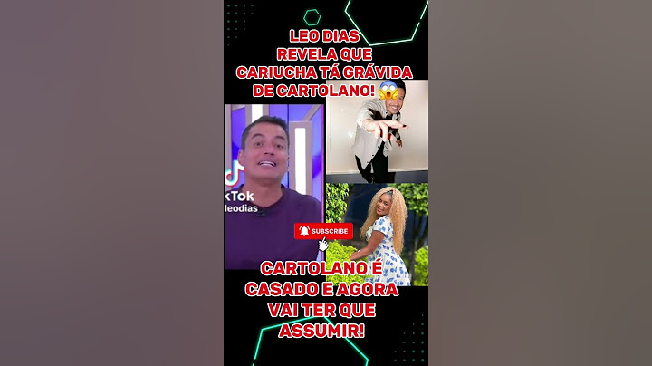 LÉO DIAS DESCOBRE GRAVIDEZ DE CARIUCHA! 😱 #famosos #fofoca #tv #leodias