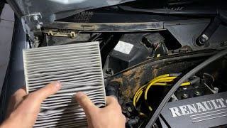 Renault Sport Clio 172 182 Pollen Cabin Filter How To Replace by alexaescht 2,577 views 4 years ago 2 minutes, 59 seconds