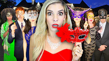 Giant Masquerade Ball at Hacker Mansion to Win $10,000! (Game Master Challenge) | Rebecca Zamolo
