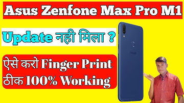 Asus Zenfone Max Pro M1 | Fingerprint Fix Without Update