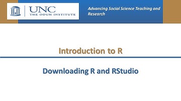 Introduction to R: Downloading R and RStudio