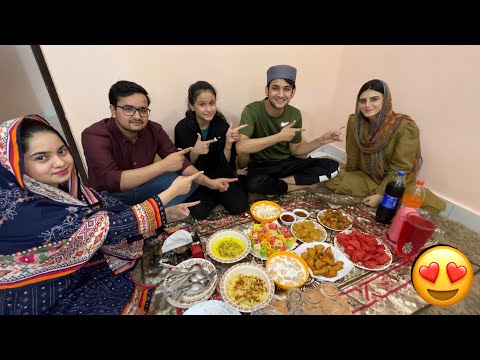 Saba ky ghar Iftari par sabko legaya?