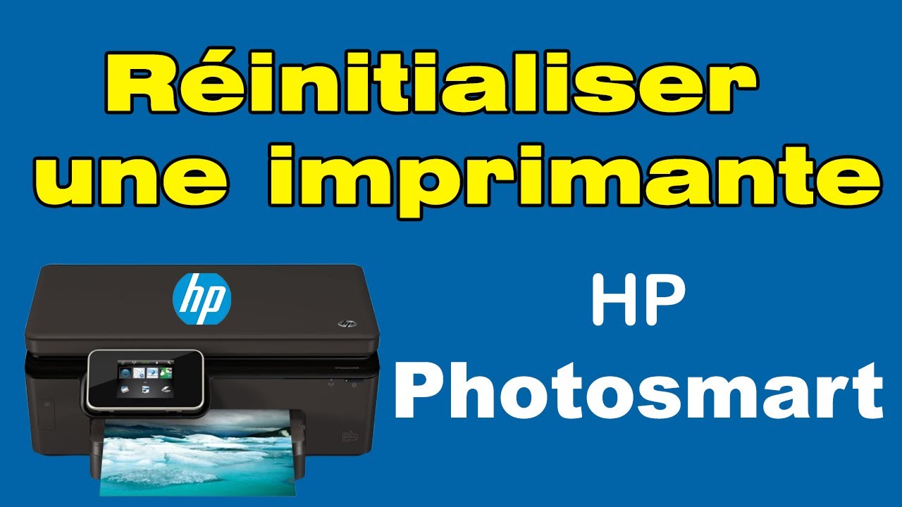 Comment réinitialiser une imprimante HP Photosmart 🔄🖨️ - YouTube