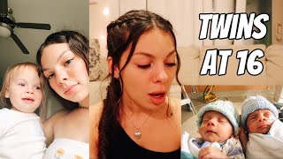 my story... getting pregnant at 16 with twins