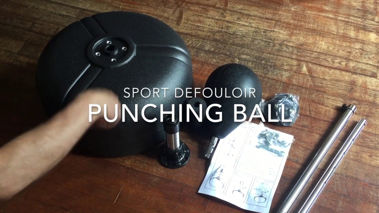 Punching-ball Adulte Metal Boxe Power Spin – Dragon Bleu