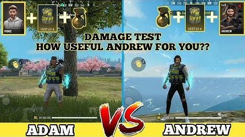 ADAM VS ANDREW ABILITY TEST FREE FIRE- PARA SAMSUNG,A3,A5,A6,A7,J2,J5,J7,S5,S7,S9,A10,A 20,A30