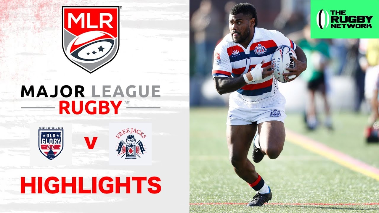 Old Glory score one of the tries of the season Old Glory vs Free Jacks MLR Rugby Highlights