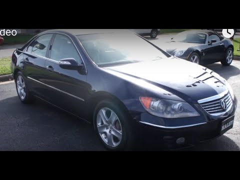 2005-acura-rl-sh-awd-walkaround,-start-up,-tour-and-overview