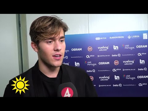 Benjamin Ingrosso nöjd med 7:e - platsen i Eurovision: Hoppas att Sverige är stolt! - Nyhetsmorgon (