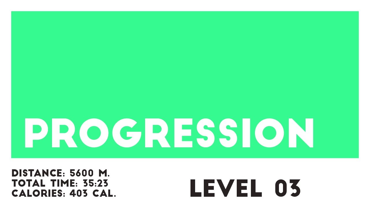 Progression run - 5k - lvl 3 - YouTube