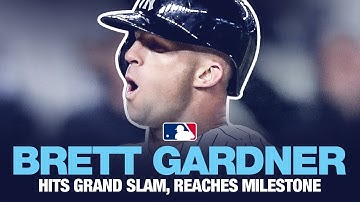 Brett Gardner hits HUGE grand slam vs Sox