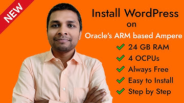 Install WordPress on Forever Free Oracle 24 GB RAM ARM-based Ampere Cloud with aaPanel - Easy Way