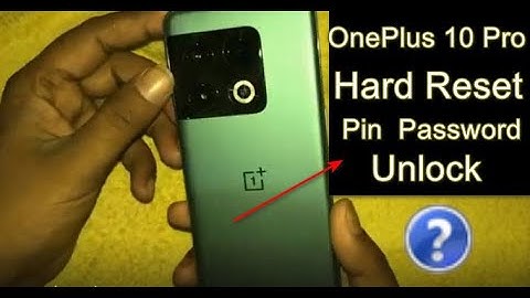 How To Hard Reset OnePlus 10 Pro | Pin Password Pattern Lock UnlockOnePlus 10 Pro 5G ?