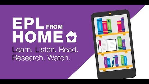 EPL from Home: eBook Tutorial - What