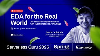 EDA for the Real World: Architecture &amp; Implementation with TypeScript &amp; EventBridge