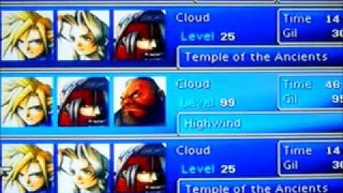 Final Fantasy VII Classicgameroom Playstation Part 1