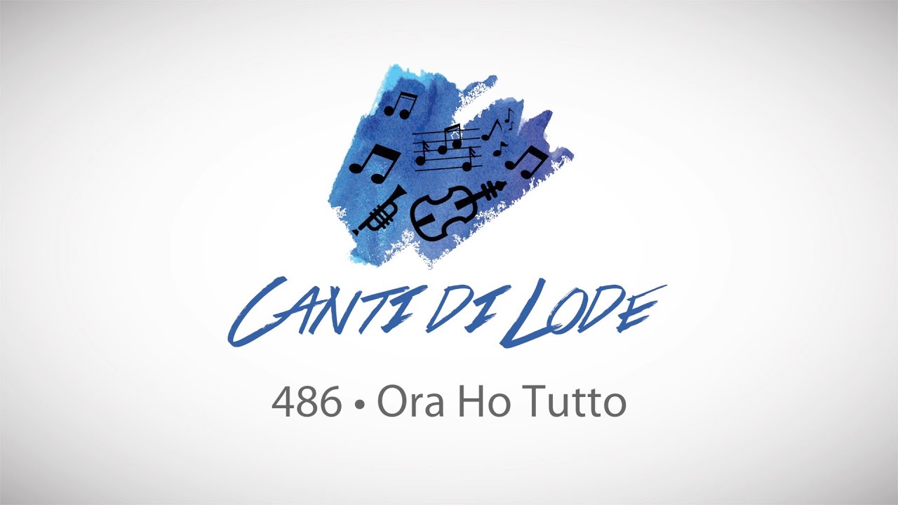 486 • Ora Ho Tutto