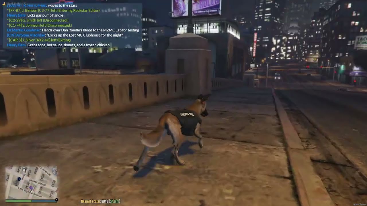 SA'F Stream! Moss On The Run With His New Doggo Friend!