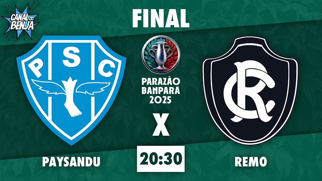 AO VIVO E COM IMAGENS: PAYSANDU X REMO | 1º JOGO DA FINAL | PARAZÃO ...