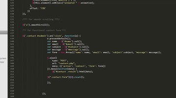 048 functional php ajax contact form