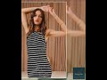 SO ME Stripe Sleeveless Sweater Knit Maxi Dress With Ruffled Hem